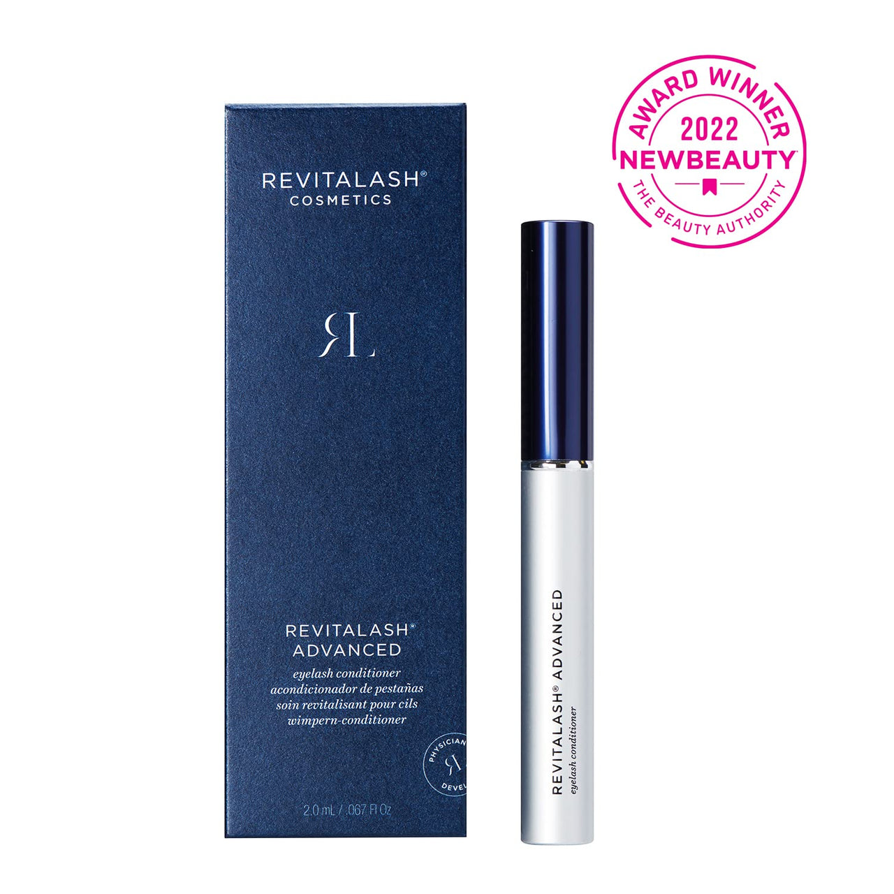 RevitaLash Cosmetics Advanced Eyelash Conditioner | Physician-Developed Serum for Lash Enhancement | Cruelty-Free Formula | cruelty-free, 2 ml/0.067 Fl Oz