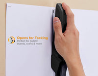 Bostitch Office Ascend 3 in 1 Stapler, 20 Sheet Capacity, Integrated Remover & Staple Storage, 420 Staples Included, Lightweight, Black