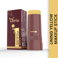 Olivia Instant Makeup Stick Shimmering Concealer lining Yellow, 15g Shade No.07Y (SPF 12)