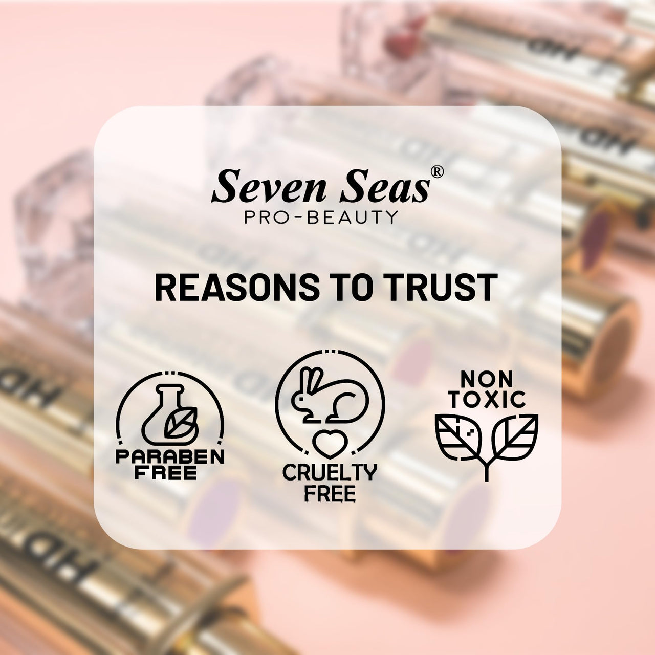 Seven Seas HD Intense Matte Lipstick | Non-Transfer | Lipstick For Women (618-Miland Red, 3.5G)