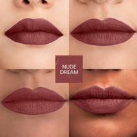 Lakmé Forever Matte Liquid Lip Colour, Nude Dream, 5.6ml & Lakmé Forever Matte Liquid Lip Colour, Red Cherry, 5.6ml