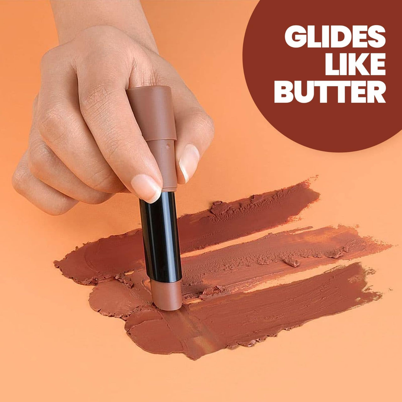 MARS BB Cream Lightweight Foundation | Blendable BB Cream for Women(30 ml) (Tan) Matte Box Set of 3 Lipsticks for Women (3x3.2 gm) (04-Brown)