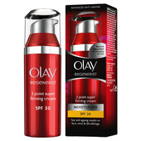Olay Regenerist 3 Point Super Firming Moisturiser Cream Spf30-50 Ml