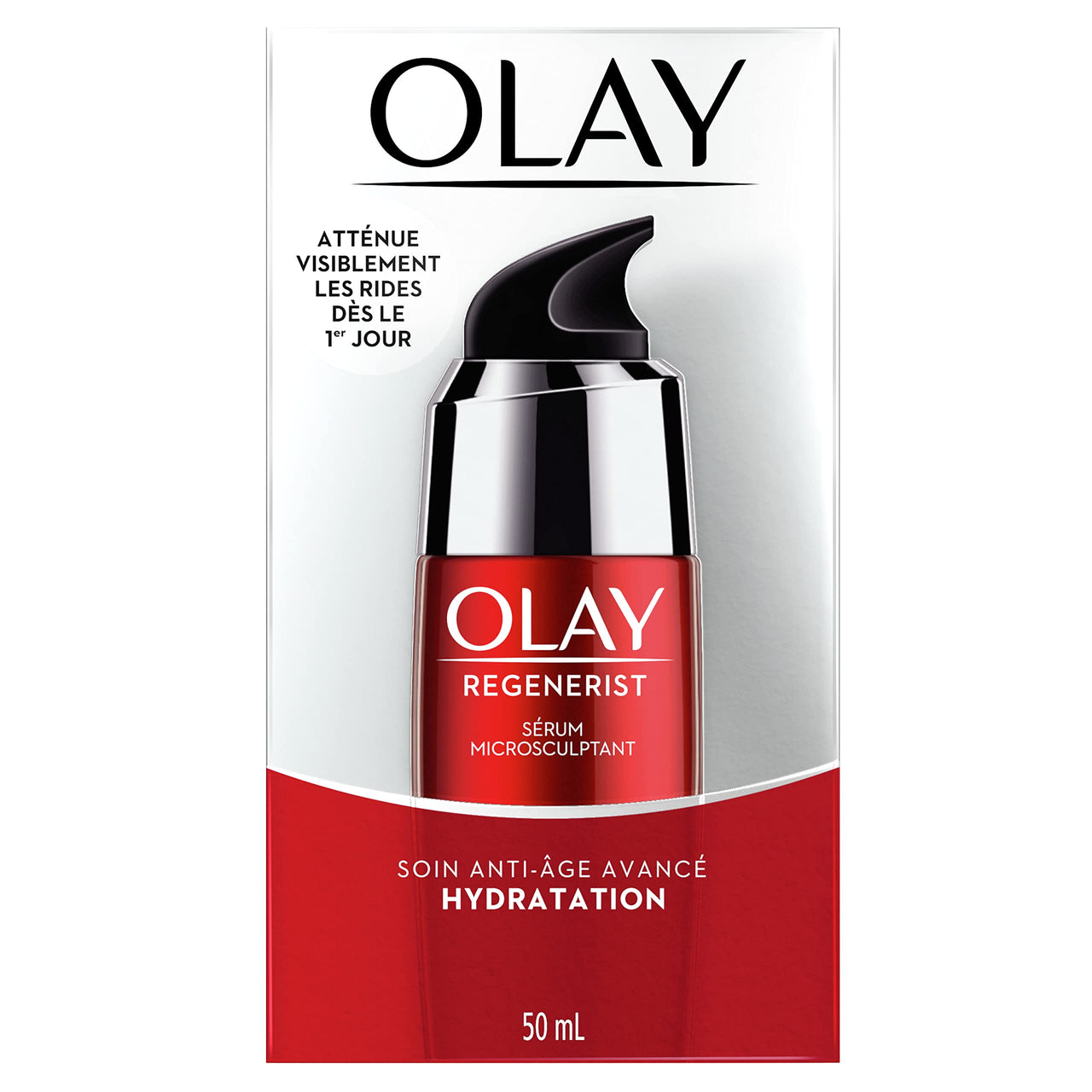 Olay Regenerist Micro-Sculpting Serum with Hyaluronic Acid Face Moisturizer 1.7 Fl Oz