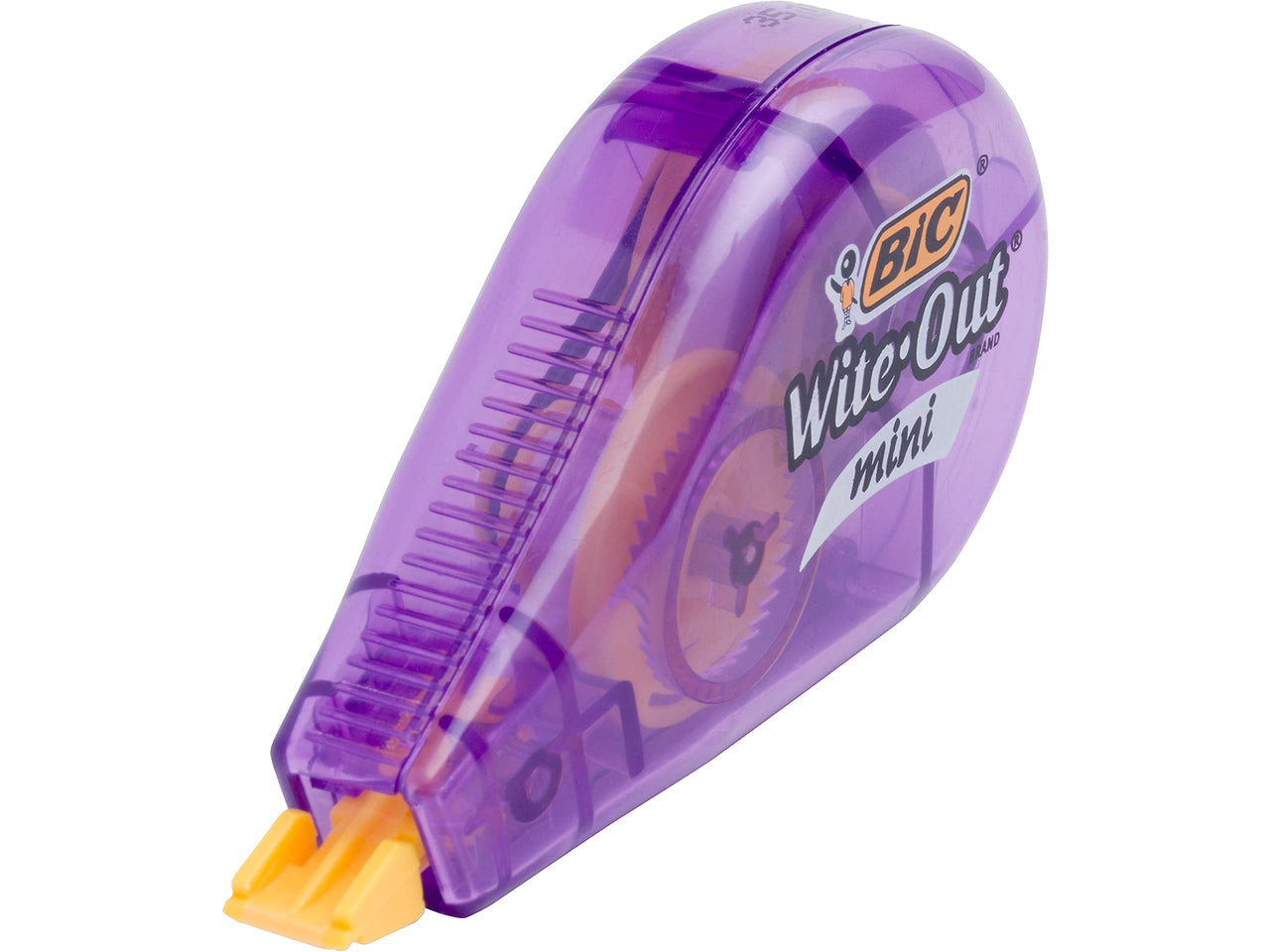 BIC Wite Out BIC BIC Brand Mini Correction Tape, 16.4 Feet, 6-Count Pack of white Correction Tape, Compact Tape Office or School Supplies