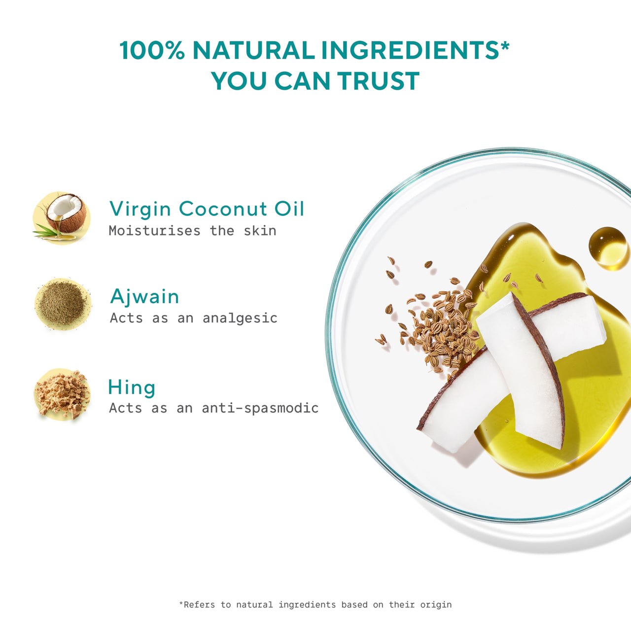 EQUALSTWO Tummy Roll On For Baby, 10ml, 100% Natural Hing Roll On For New Born Babies with Heeng, Ajwain & Virgin Coconut Oil, Colic & Gas Relief, Dermatogically Tested, Pack 1