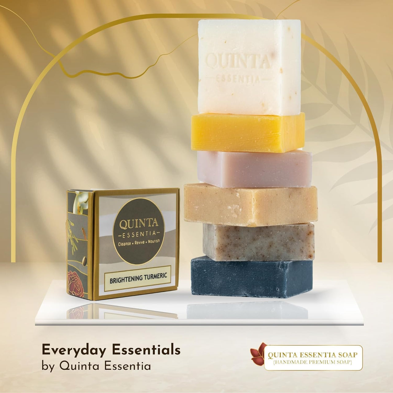 Quinta Essentia Organic Natural Cold Processed Bathing Soap with Cinnamon Orange for Brightening, Glowing & Nourishing Skin, Remove Dead Skin & Tanning 100gms (Pack of 2)