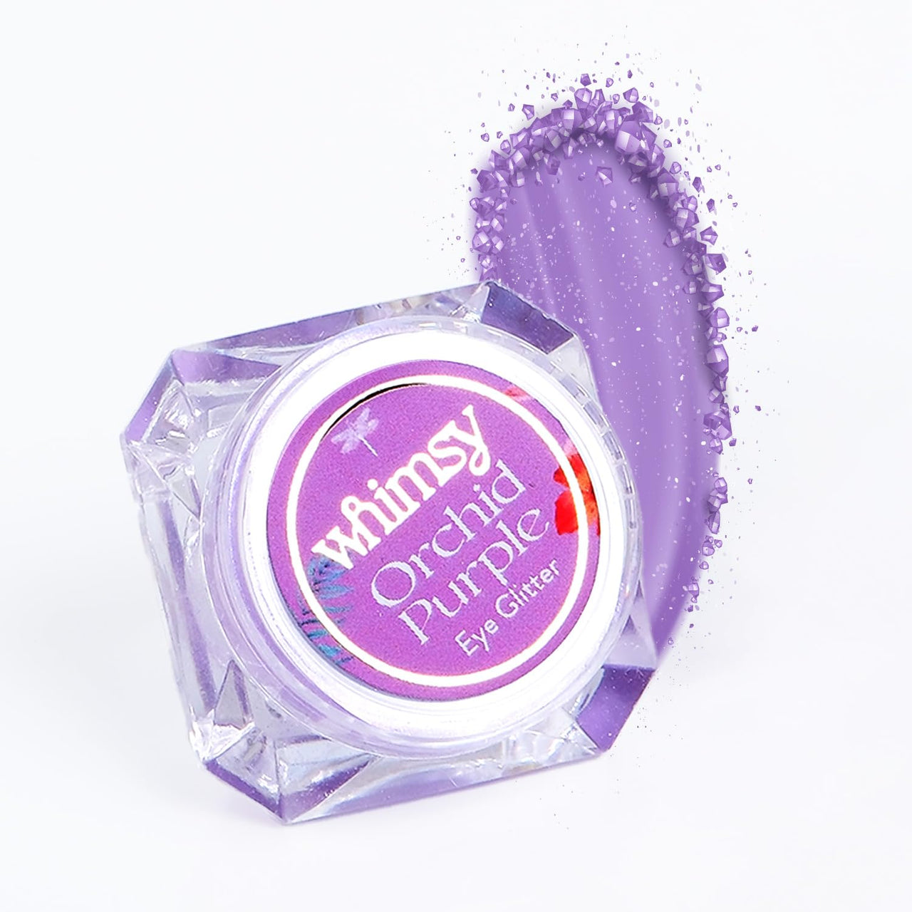 Whimsy Safe, Organic, Non- Toxic Eye Glitter for Girls|Sparkle Glitter Eyeshadow| Eyeshadow for Girls|Long Lasting Eye Makeup|Glitters for kids| Safe Eye Makeup Products|Edible Glitters (Purple)