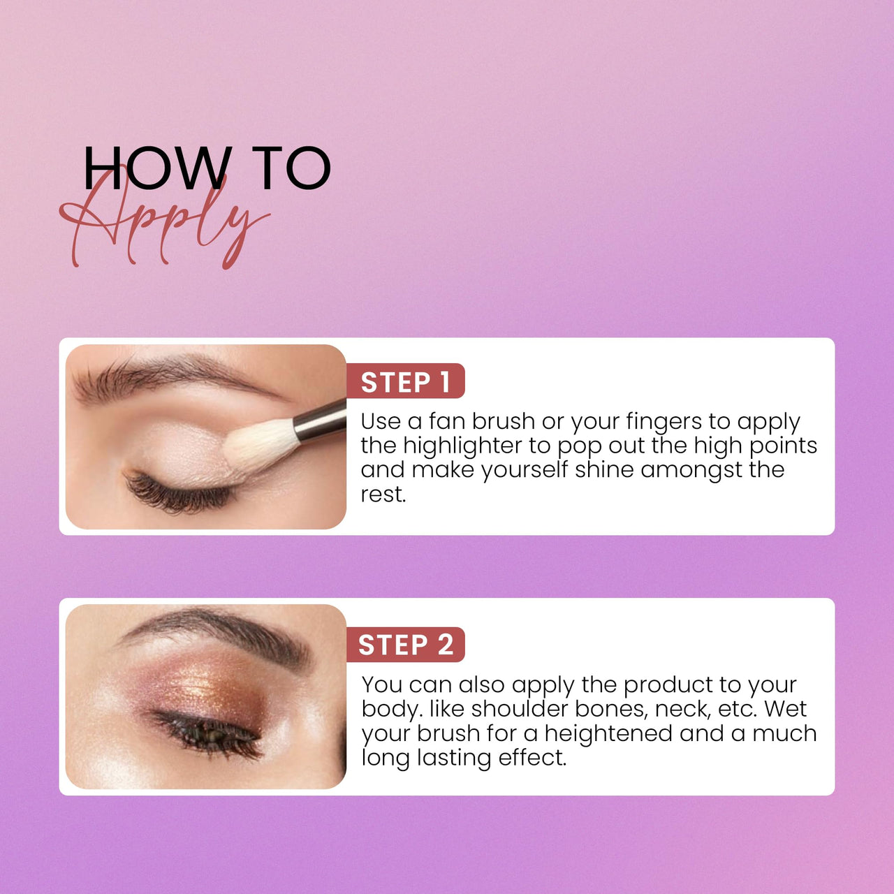 Seven Seas Moon Face Shimmery Highlighter & Eyeshadow Palette | Highly blend-able | Highlighter Palette For Women (Multicolor 01, 12g)