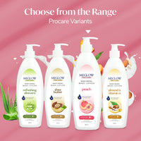 Meglow Pro-Care Moisturizing Body Lotion | Refreshing Peach Body Moisturizer for Women & Men | Hydrating Lotion for All Skin Types-500ml