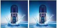 Nivea Fresh Active Deodorant Roll On For Men, 50ml (Pack of 2)