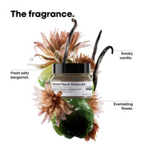 L'Oréal Professionnel Absolut Repair Molecular Deep Repairing Rinse-off Cream Mask for Damaged Hair - 250 ml | Repairs Very Damaged Hair and Restores Strength With 2% Peptides Bonder & 5 Amino Acids