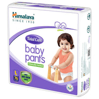 Himalaya Total Care Baby Pants Diapers, Large (9 - 14 kg), 76 Count