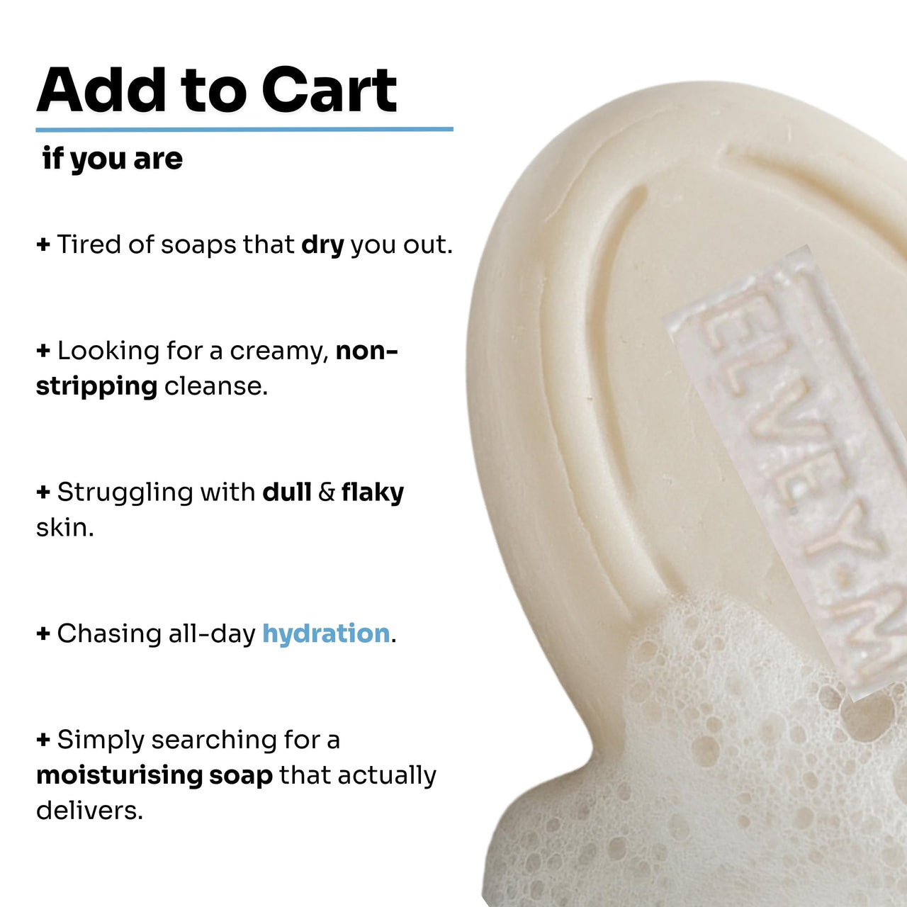 Elvey Essentials Moisturising Soap with Goat Milk, Glycerine, Honey & Cold Pressed Aloe Vera for Soft & Supple Skin (Pack of 2) | 75 Gm/Soap