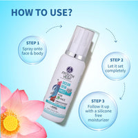 Ayouthveda Ocean Dew Mist | Flowers, Fruits & Herbs Distillates Mist | Instant Hydrates & Refreshes The Skin | Work As Makeup Setter | Free From Chemical (Pack Of 5-100ml each)