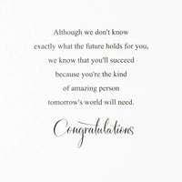 Hallmark Graduation Card from Both of Us (So Proud of You) So Proud of You Graduate