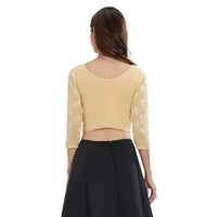 Fressia Fabrics Cotton Bustier Saree Blouse