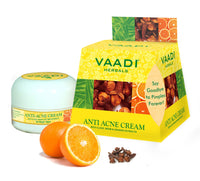 Vaadi Herbals Anti Acne Cream, Clove and Neem Extract, 30g