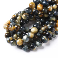 60PCS 6MM AAA Dreamlike Tiger Eye Stone Beads Natural Gemstone Bead Crystal Healing Energy Jewelry Making DIY 15 inches