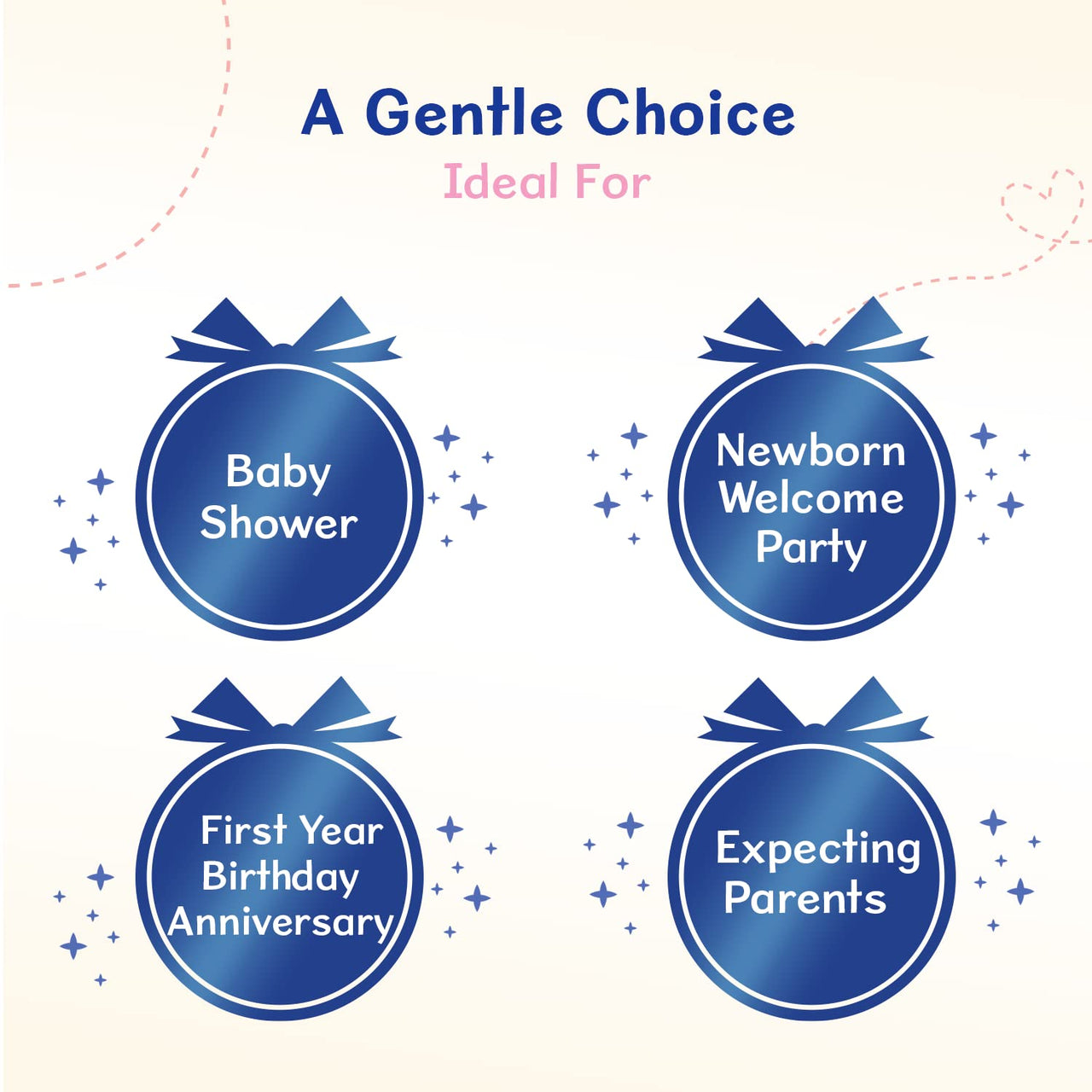 Chicco Baby Moments Delight Gift Pack Beige, Ideal Baby Gift Sets for Baby Shower, Newborn Gifting, New Parents, Birthdays, New Advanced Formula with 0% Phenoxyethanol, 0m+ (8 Items)