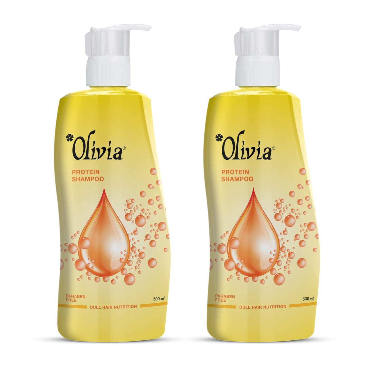 Olivia Protein Herbal Shampoo with Conditioner Dull Hair Nutrition 500 ml