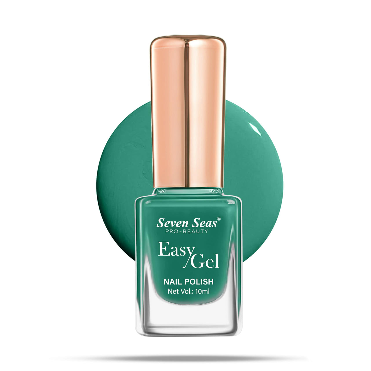 Seven Seas Easy Gel Nail Polish, Intense Glossy Finish, Hydrating Formula, Rich Pigmented, Quick Dry (205, 10ml)