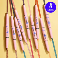 Blue Heaven Pencil Swipe & Shimmer Eye Shadow Infused With Primer, Smudge Proof, Eye Shadow Stick Dual Ended - Romanticism, 2.2G, Multicolor, Matte Finish