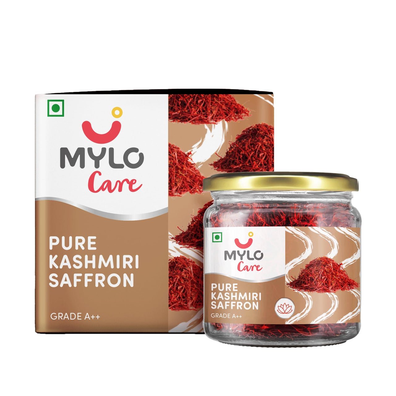 Mylo Pure Saffron For Pregnant Women (Kesar)|Improves Digestion|Reduces Pain & Cramps|Improves Sleep|Clinically Tested,2 Grams