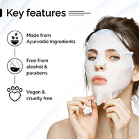 PYOURA Neem Skin Brightening Combo: Face Toner Mist Serum (100ml) + Neem Face Sheet Mask (Pack of 1), For Dark Spots & Pigmentation Care, Helps Even Skin Tone, Alcohol-Free, Natural & Ayurvedic