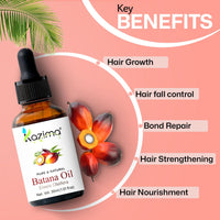 KAZIMA Batana Oil for Hair Growth | Pure Batana Oil Cold Pressed for Healthy Hair & Scalp | Promotes Stronger & Shiny Hair | 30 ml