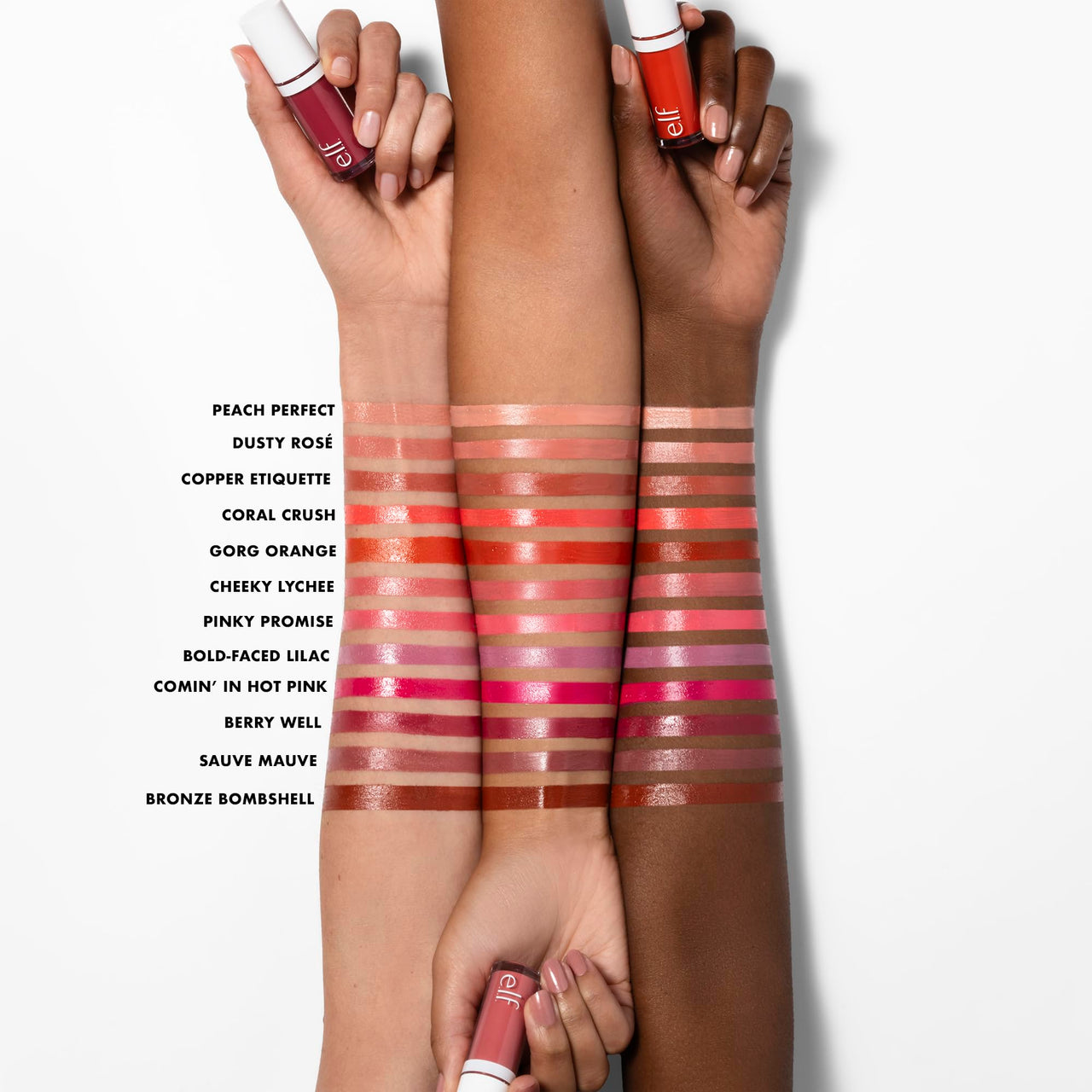 e.l.f. Camo Liquid Blush, Long-lasting Liquid Blush For High-pigment Color, Creates A Soft, Dewy Finish, Vegan & Cruelty-free, Peach Perfect