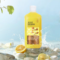 Just Herbs Vitamin C Brightening Body Wash with Lime and Liquorice for Men & Women | Hydrates Skin, Reduces Hyperpigmentation & Maintains pH Level | Suits All Skin Types- 300 ml