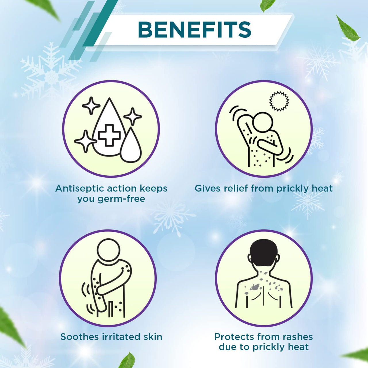 Boroplus Prickly Heat Ice Cool Powder, 150g