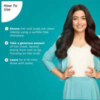 Pilgrim Amazonian Patu?&Keratin Strengthening Unscented Hair Mask Dry&Frizzy Hair Sacha Inchi Women&Men|Hair Mask High Shine&Hydration|Hair Mask Smoothening Hair|Silicon Free|200 Gram