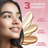 FACES CANADA SPF 35 BB Gel Crème - Light Vanilla, 30g | Multitasking | Even Skin Tone | Instant Glow | Smooth Flawless Matte Finish | Hydrating | Lightweight & Nonsticky