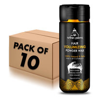 Urbangabru Hair Volumizing Powder Wax for Men - (10 Gram * 10 Units) | Matte Finish | 24 hrs Strong Hold | 100% Natural & Safe Hair Styling Powder | Paraben & Sulphate Free