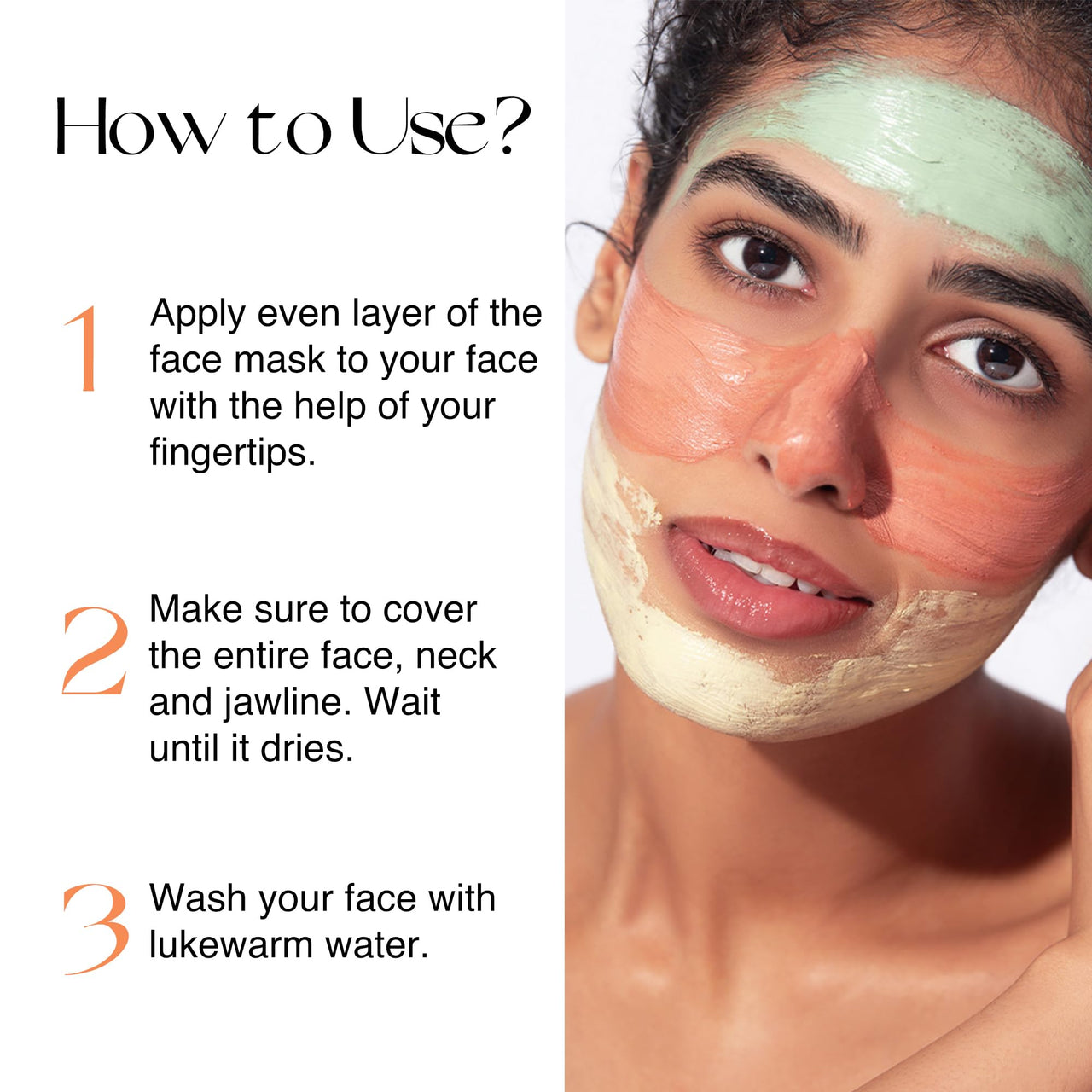 Nourish Mantra mask Mini Trio Face Care Kit | Holy Basil & Neem Vardaan Mud Mask, Exotic Black Turmeric Mud mask, Orange & Saffron Avanda Glow | for Rejuvenated & Glowing Skin (12g each)