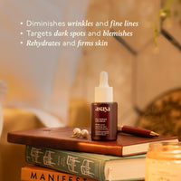 Asaya 0.2% Retinol Face Serum | Beginner-Friendly Anti-Aging Night Serum | Reduces Wrinkles, Fine Lines & Dark Spots | With Peptide, Vitamin C & Hyaluronic Acid | Boosts Collagen & Firms Skin | Brightens & Evens Tone | Hydrating & Non-Irritating | For Fac