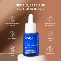 Asaya 2% Kojic Acid Serum | 1% Alpha Arbutin & Niacinamide for Hyperpigmentation | Reduces Dark Spots, Scars & Marks | Made with Dermatologists | Non-irritating | Uneven Skin Tone | Anti-pigmentation Face Serum For Men & Women | Oily, Dry & Sensitive Skin
