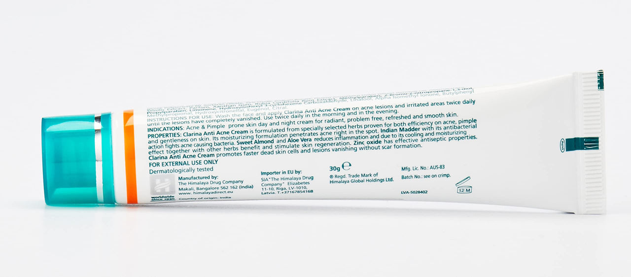 Himalaya Herbals Clarina Anti-Acne Cream |30g