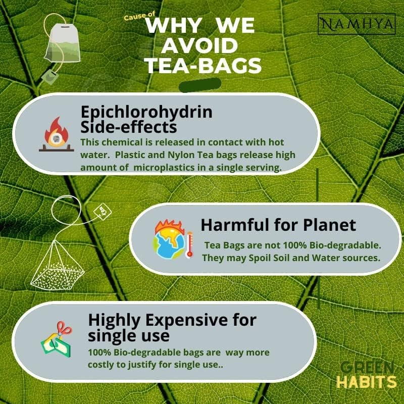 Namhya Pcos Pcod Green Tea | PCOS tea for women | Loaded with Natural Ayurvedic Herbs (Shatavari and Ashoka) for Hormonal Balance & Better Period Cycle 3.53 oz (100 Gms) Hibiscus Green Tea