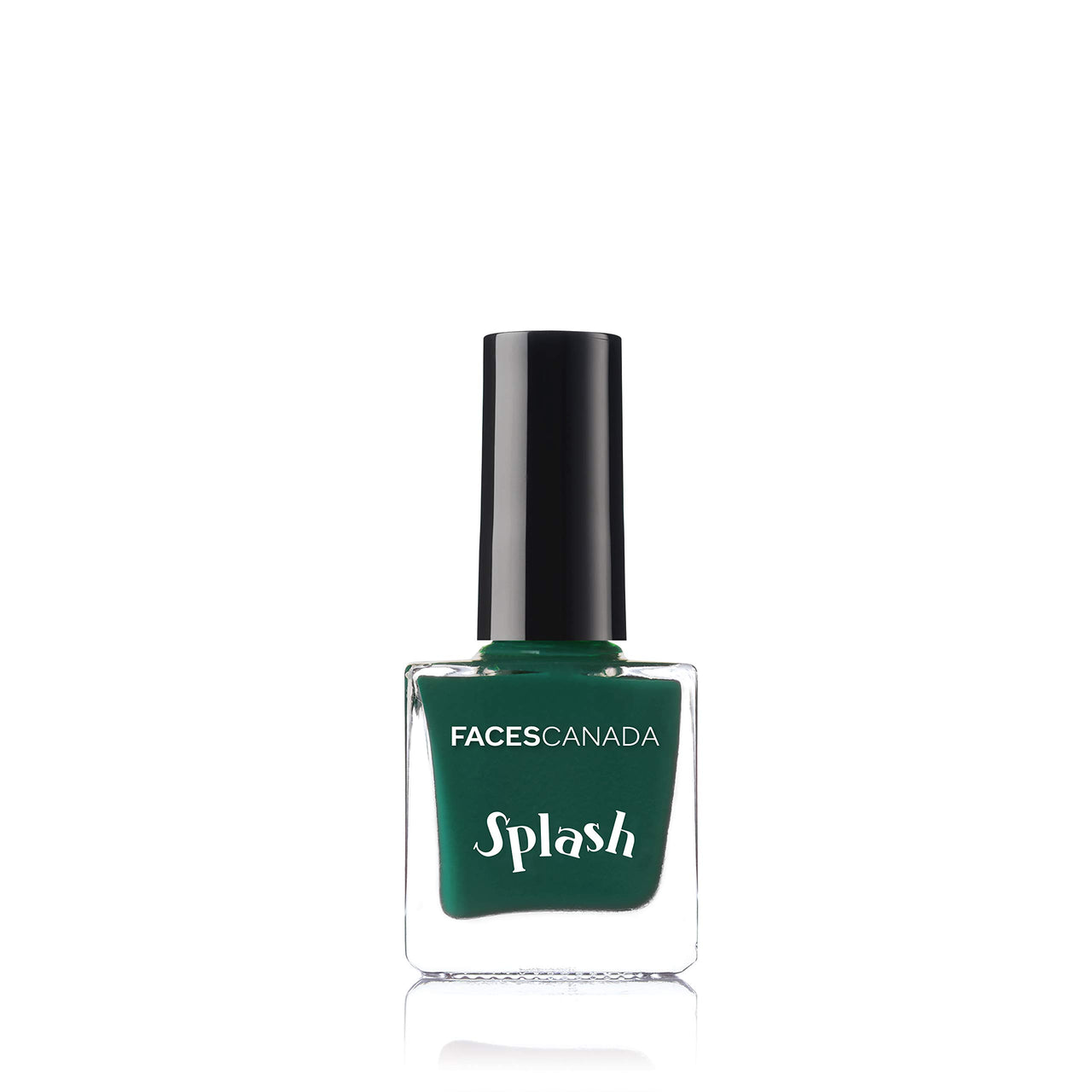 FACESCANADA Splash Nail Enamel, Tropical Green 59, 8 Ml And Faces Glossy Finish Splash Nail Enamel, Hot Paprika 63, 8 Ml