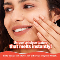 Aqualogica Detan+ Gentle Melt Exfoliator - 50 g | Gently Exfoliates | Visibly Removes Tan for Brighten & Smooth Skin| For Men & Women