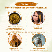 INDUS VALLEY Organic Orange Peel Powder | Citrus aurantium, For Face & Skin Care - Set Of 3(100g x3 = 300g)