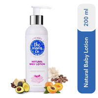 The Moms Co Natural Baby Lotion (200 ml) & Baby's  Diaper Rash Cream with Zinc Oxide, Chamomile and Jojoba Oils with Oat Protein (2