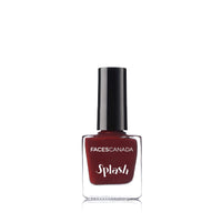 FACESCANADA Splash Glossy Finish Nail Enamel, Ginger 37, 8 Ml & Splash Glossy Nail Enamel, Maroon 401, 8 Ml