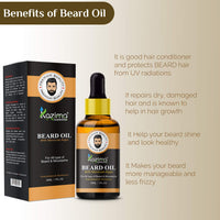 KAZIMA Beard & Moustache Oil For Men (30Ml)