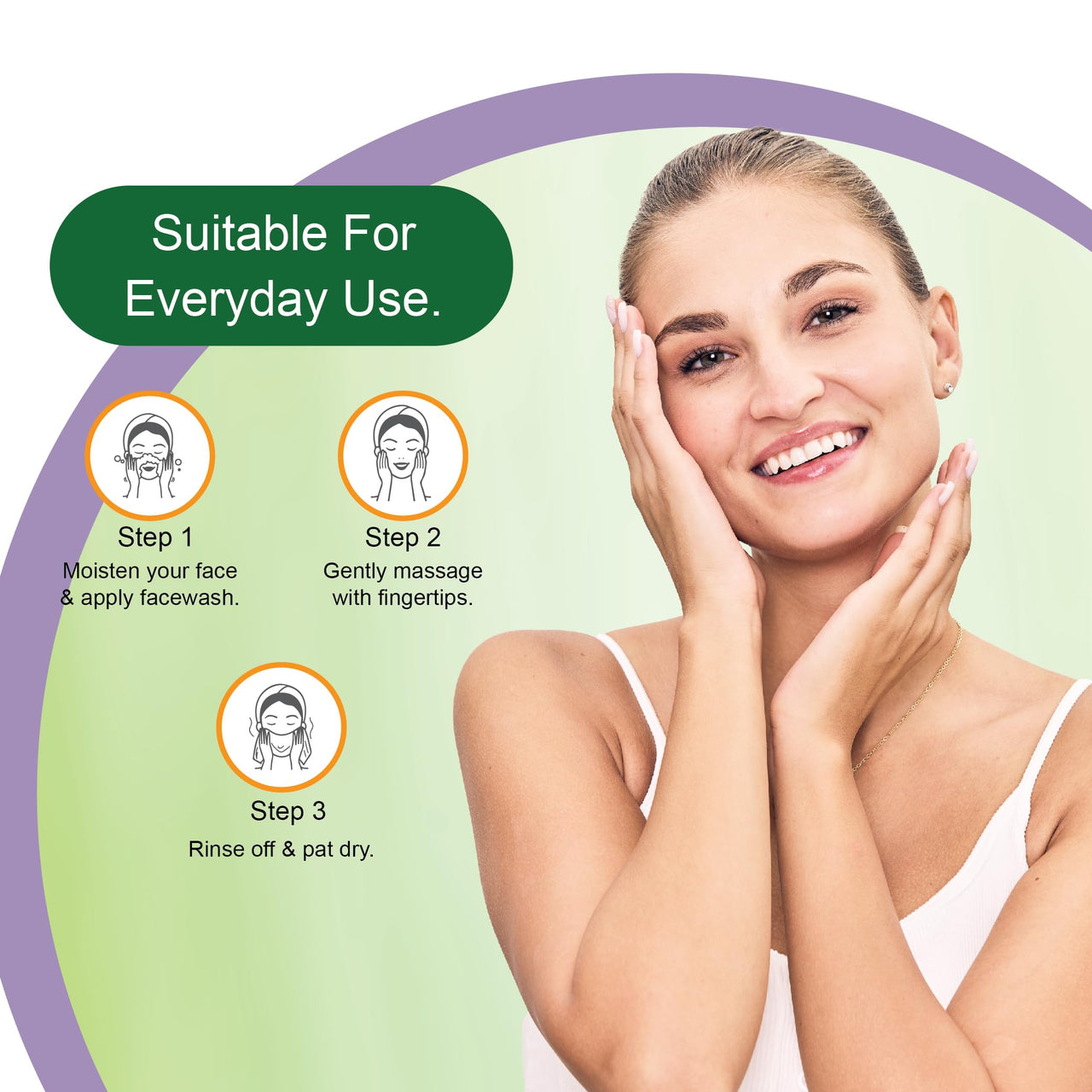 DR.RASHEL Aloe Vera Face Wash Enriched with Goodness of Pure Aloe Vera & Vitamin C with No Parabens, SLS, Silicones & Colour (100 ml)