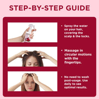 Orgatre Red Onion Water Spray for Hair Growth | 100% Natural Red Onion Extract with 17 Herbs | Hair Growth & Volume Booster | No Sticky Residue | 200ml