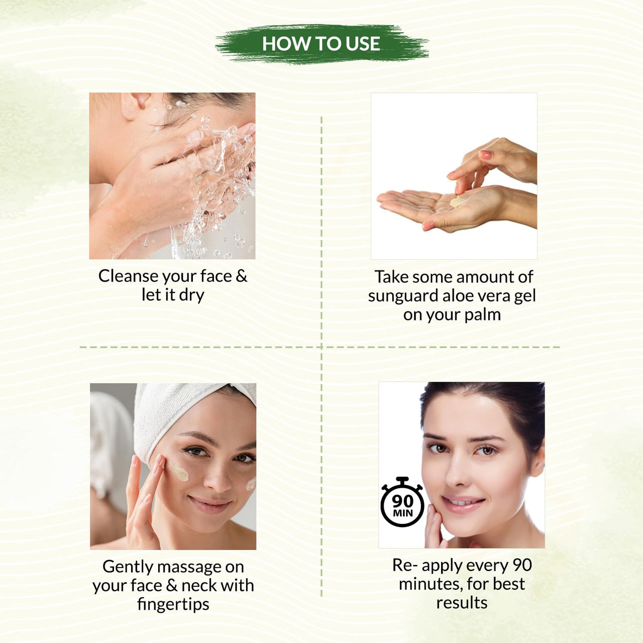 INDUS VALLEY Bio Organic Sun Guard Aloe Vera Gel With Lemon & Orange For Ultimate Refreshing Feel (175ml)